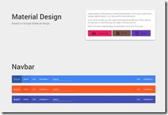 bootstrap material design